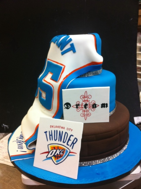 Kevin Durant birthday cake 2