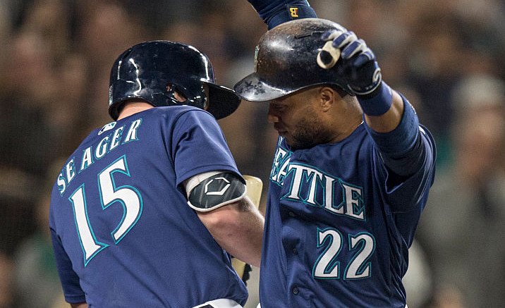 Robinson Cano and Kyle Seager of the Mariners